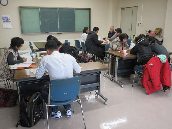 日本語教室の写真